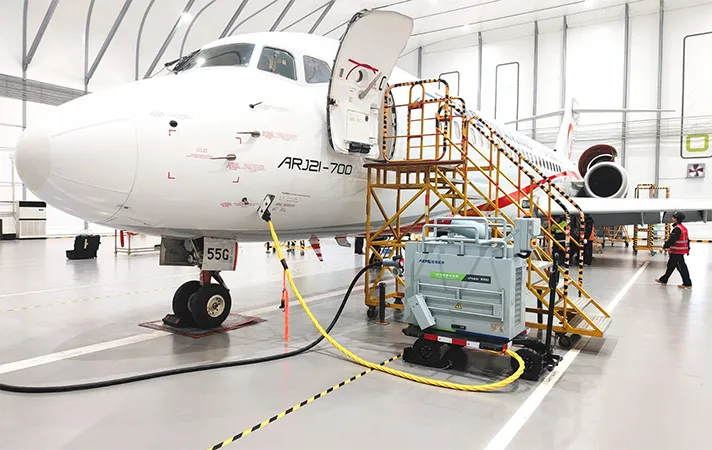 S-Power Solid-State Unit Ensures Reliable Aircraft Ground Power